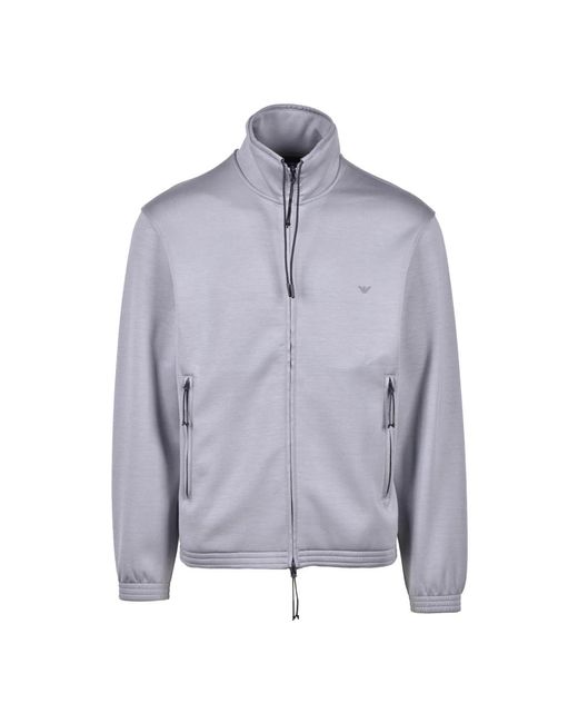 Light Jackets di Emporio Armani in Gray da Uomo