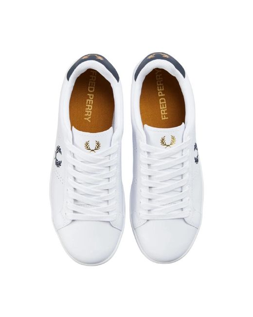 Fred Perry Blue Sneakers for men