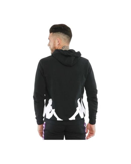 Kappa Black Hoodies for men
