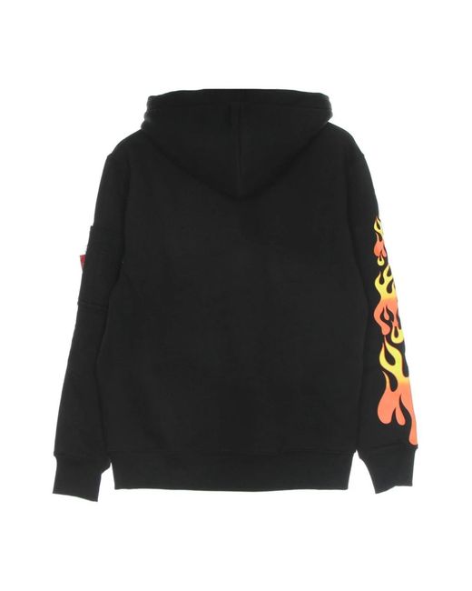 Alpha Industries Black Hoodies for men