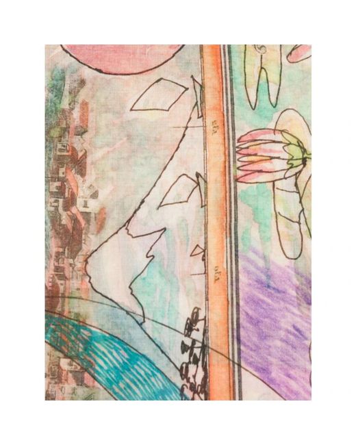 Faliero Sarti Multicolor Scarves