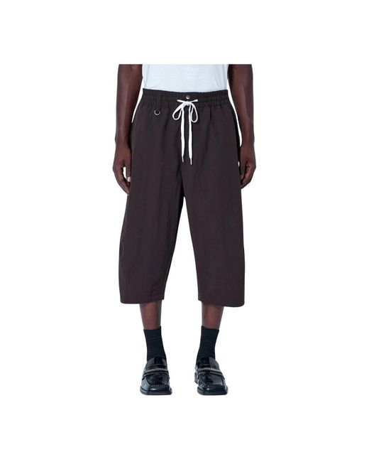 Y-3 Black Bermudas for men