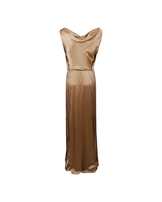 Gowns di Alberta Ferretti in Brown