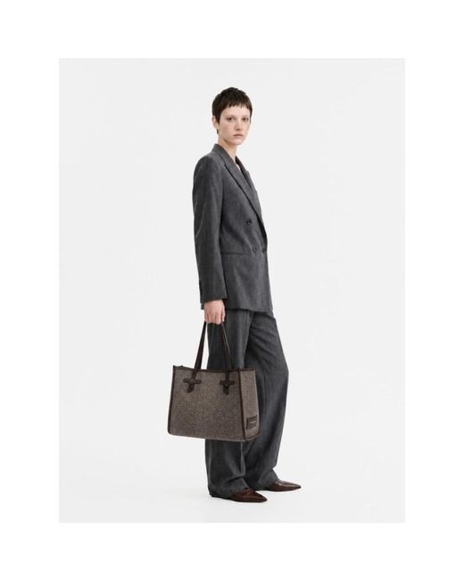 Gianni Chiarini Brown Tote Bags