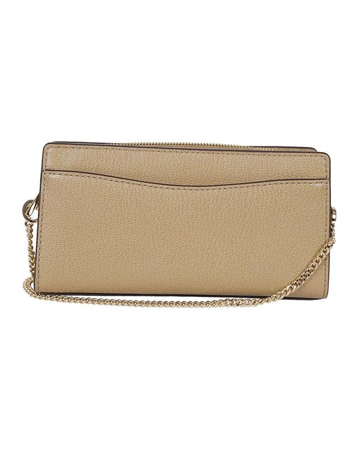 Wallets & Cardholders di Michael Kors in Natural