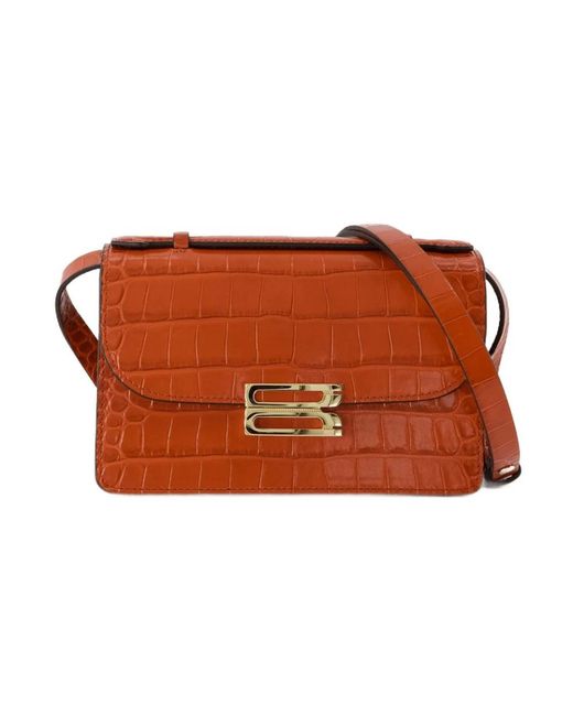 Victoria Beckham Brown Cross Body Bags
