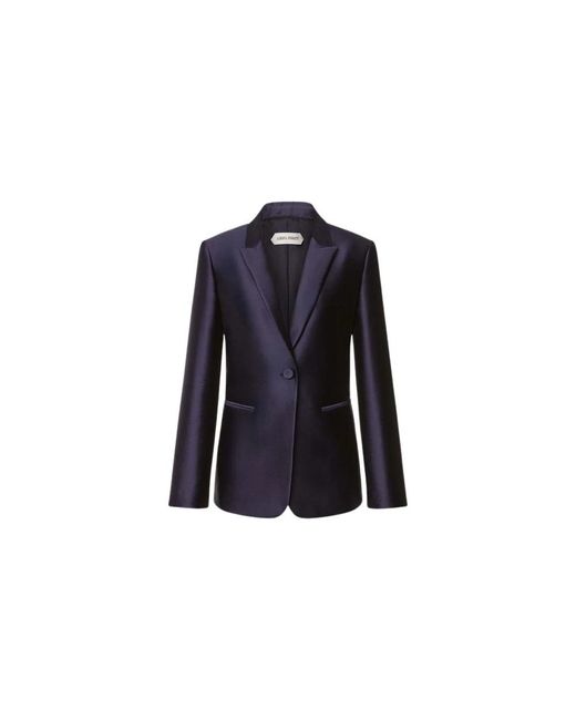 Alberta Ferretti Blue Blazers