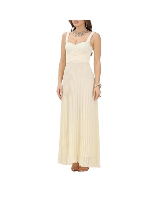 Patrizia Pepe Natural Maxi Dresses