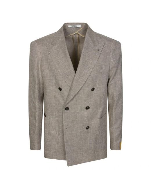 Tagliatore Gray Blazers for men