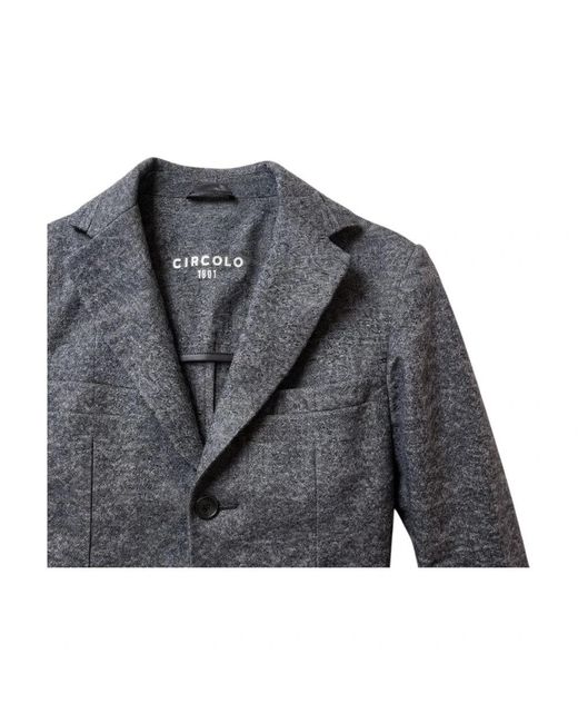 Circolo 1901 Black Blazers for men