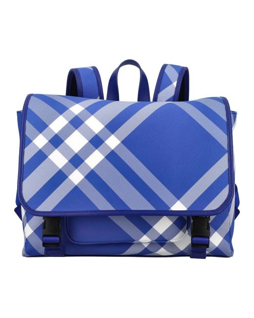 Burberry Blue Backpacks for men