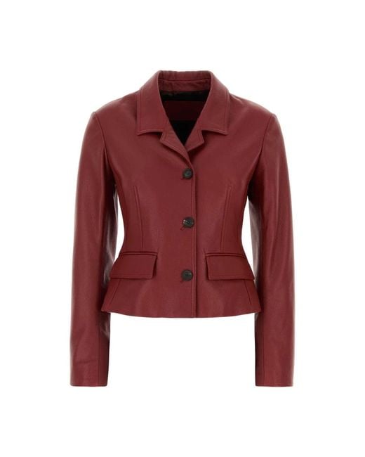 Ferragamo Red Blazers