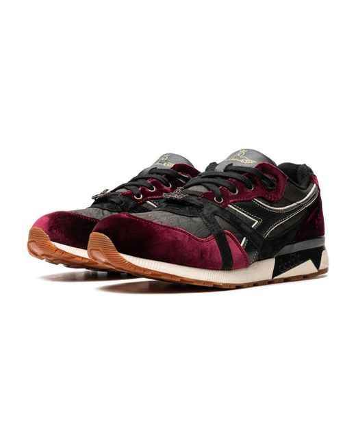 Diadora Black Sneakers for men