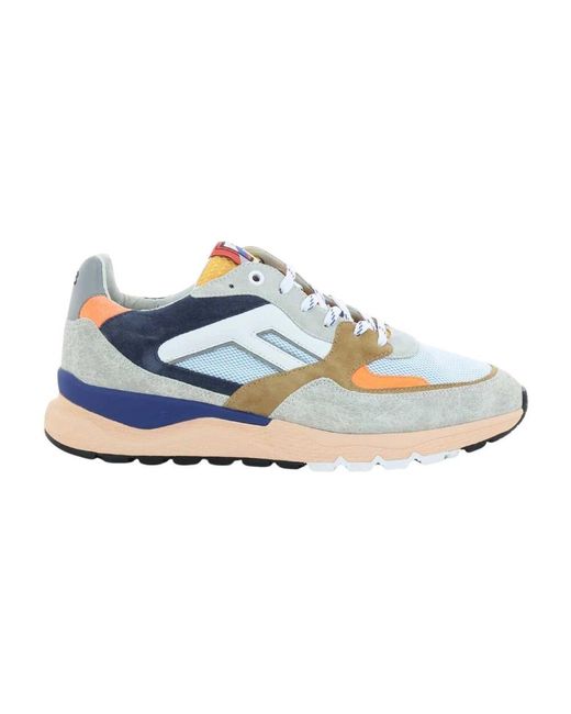 Floris Van Bommel Orangefarbene Herrenschuhe Sfm-10154 in Blue für Herren