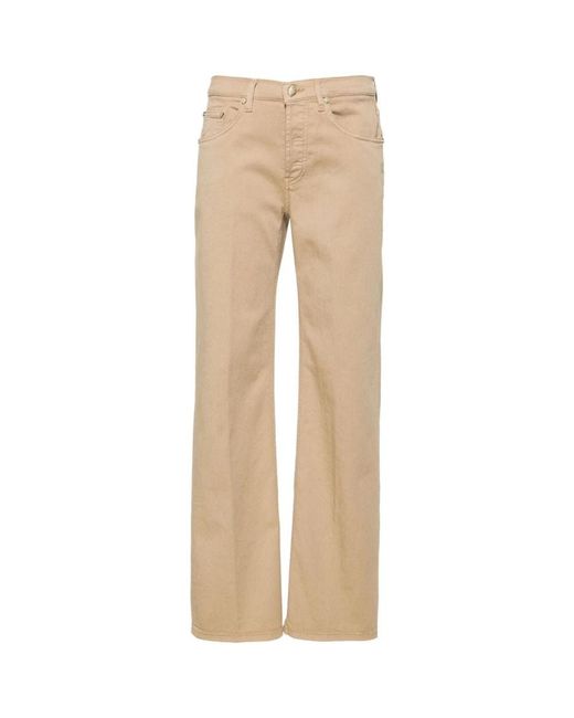 Dondup Natural 5-pocket jeans mit gioie details