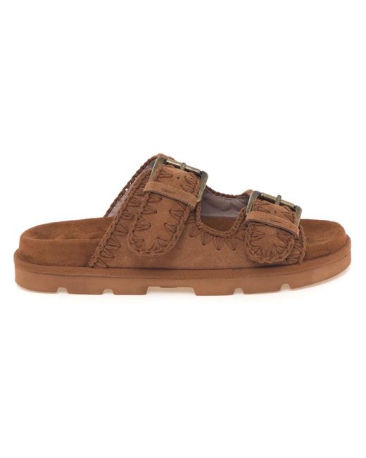 Mou Brown Sw631000A Double-Strap Slide