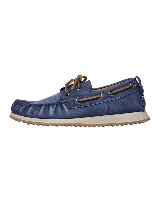 Voile Blanche Halbschuhe hull 02 man in Blue für Herren
