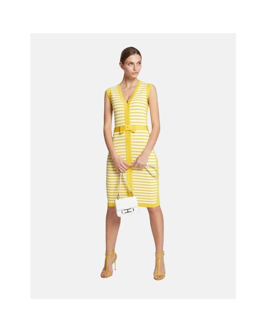 Carolina Herrera Yellow Short Dresses