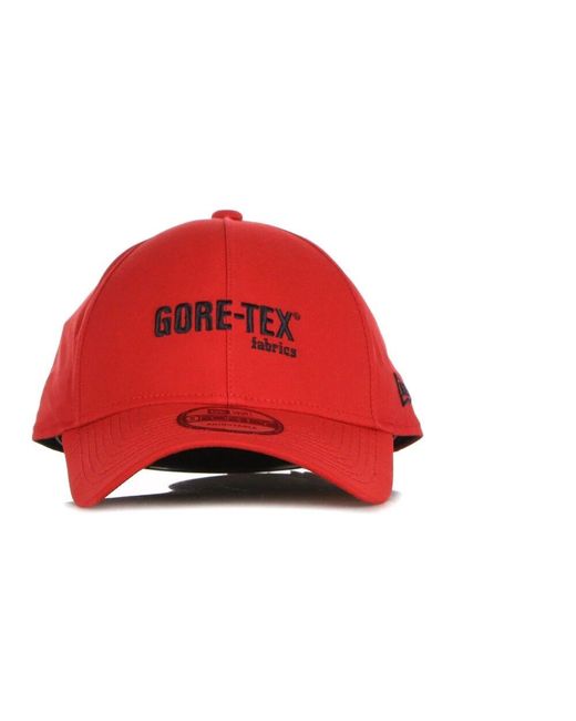 KTZ Red Gebogener schirmkappe gore-tex scarlet