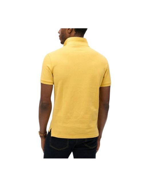 Superdry Tops ,Geel ,Katoen Polo Shirts in het Yellow voor heren