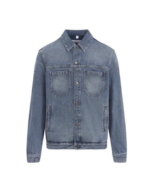Off-White c/o Virgil Abloh Blue Denim Jackets for men
