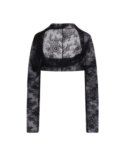 Light Jackets Alberta Ferretti de color Black