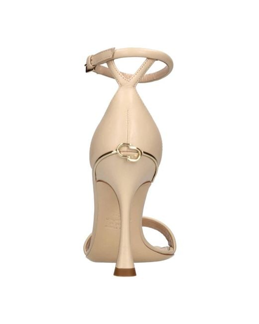 Ninalilou Natural High Heel Sandals