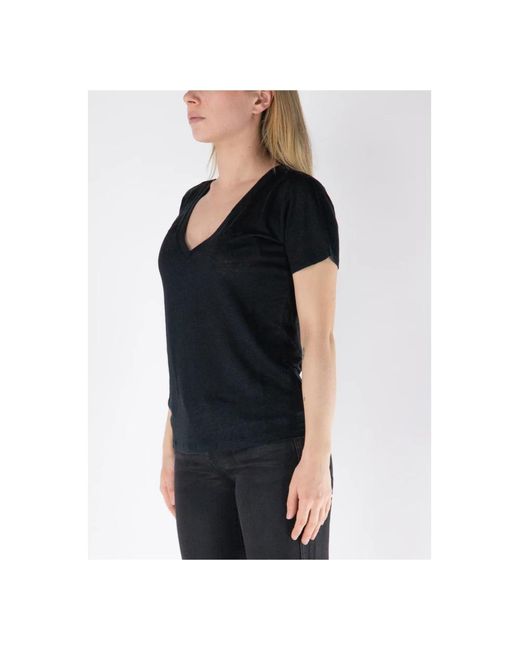 Mc2 Saint Barth Black T-Shirts