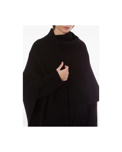 Alberta Ferretti Capes in het Black