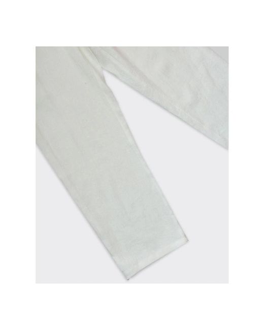 Trousers > cropped trousers The Silted Company pour homme en coloris White