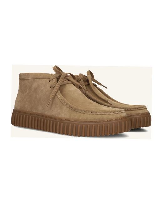 Clarks Torhill Hi in Brown für Herren