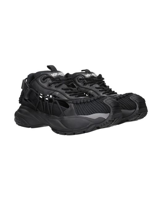 Versace Low-Top Sneakers in het Black voor heren