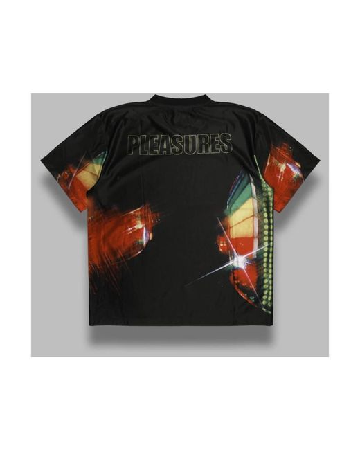 T-Shirts Pleasures de hombre de color Black