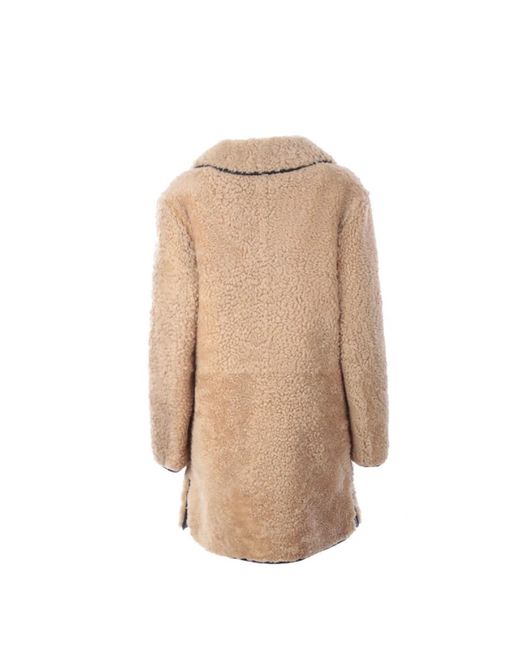 Saint Laurent Natural Single-Breasted Coats