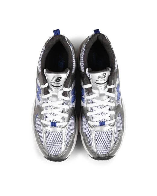 New Balance Silberne Mesh-Sneaker Mit Abzorb-Technologie in Blue für Herren