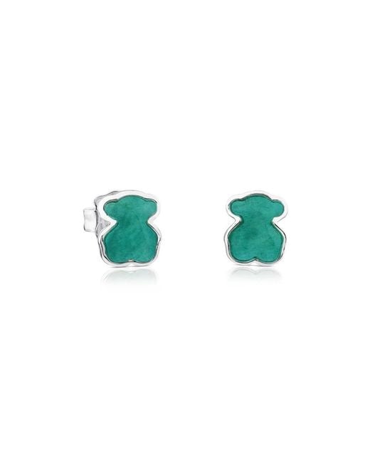 Tous Green Earrings
