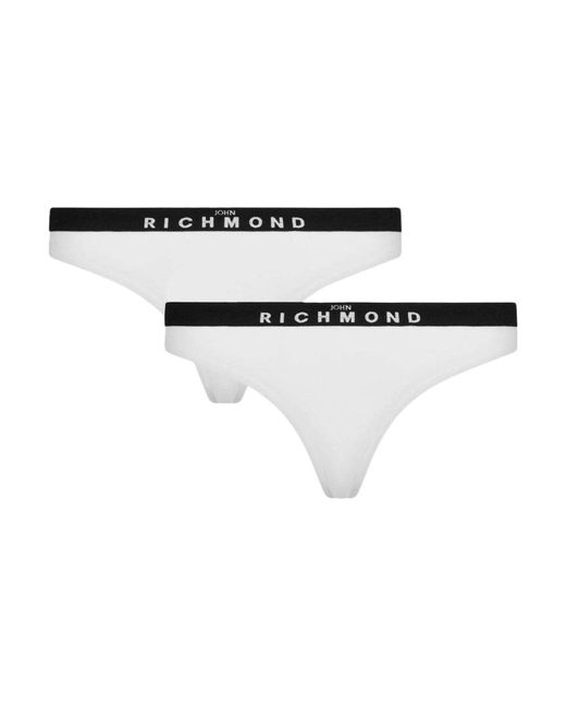 Bottoms di John Richmond in White