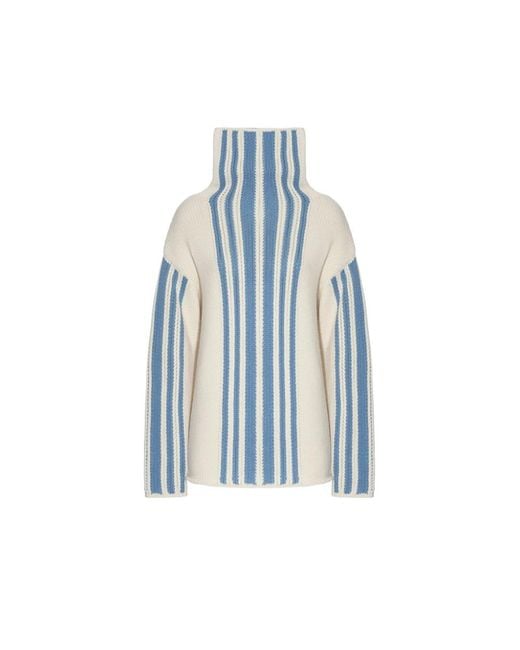 Malo Blue Turtlenecks