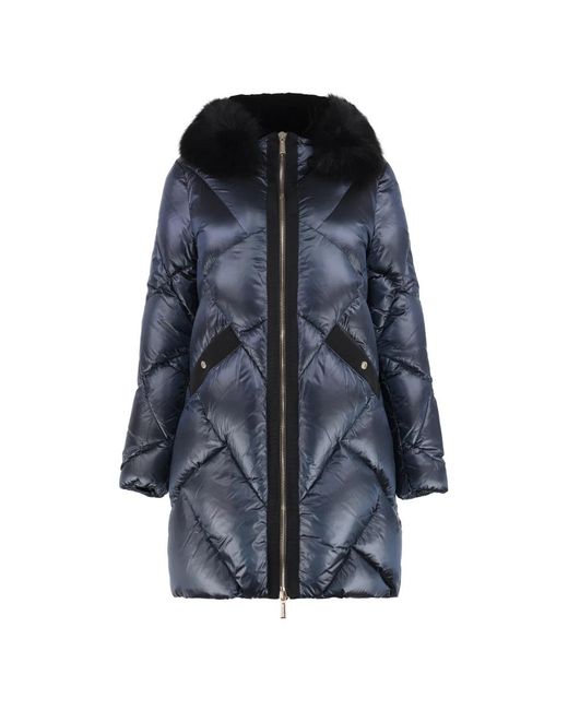 Moorer Blue Down Coats