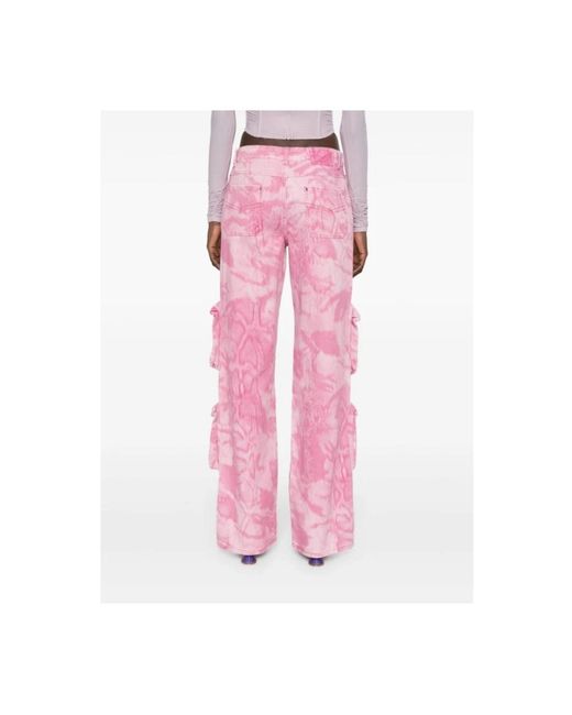 Jeans > wide jeans Blumarine en coloris Pink