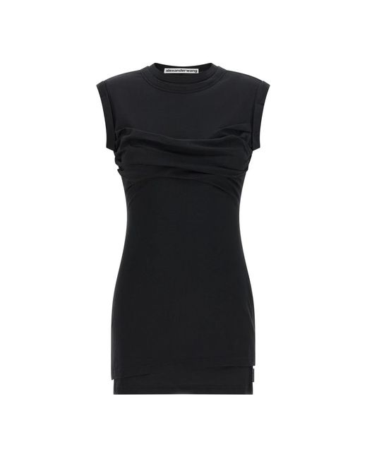 Alexander Wang Black Sleeveless Tops