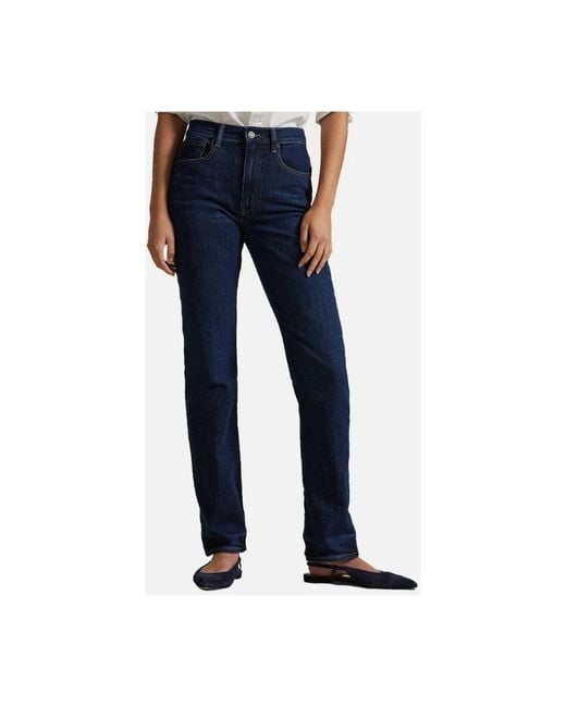 Polo Ralph Lauren Blue Straight Fit Jeans