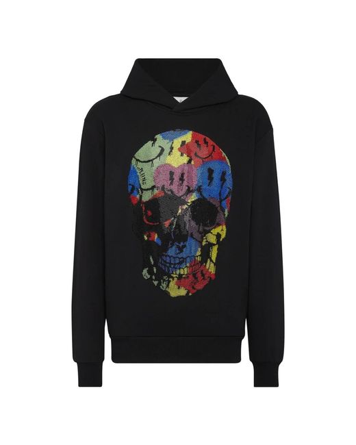 Philipp Plein Hoodies in het Black voor heren