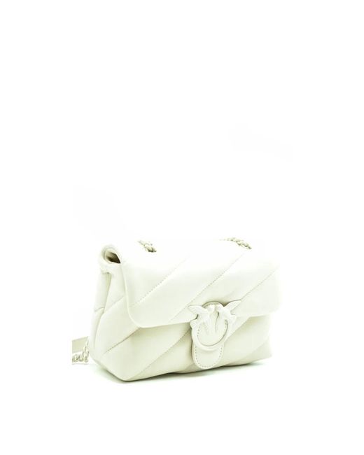Pinko White Cross Body Bags