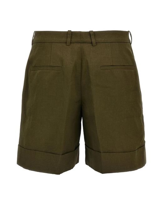 Jil Sander Green Casual Shorts