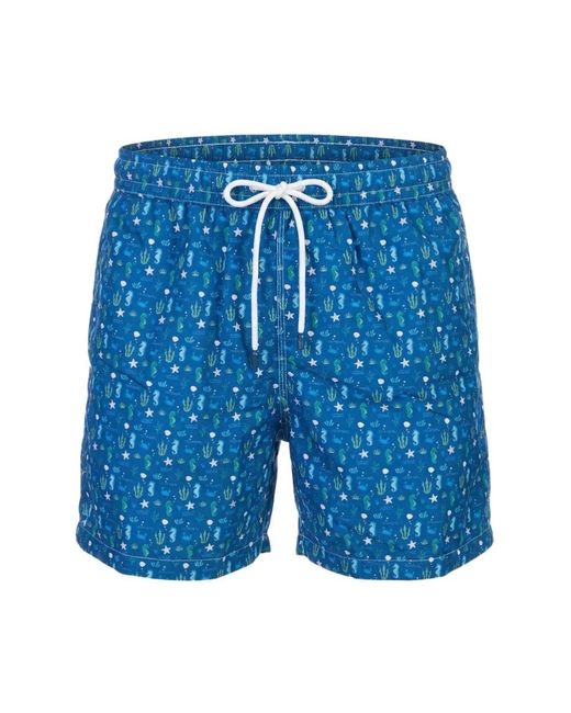 Fedeli Blue Beachwear for men