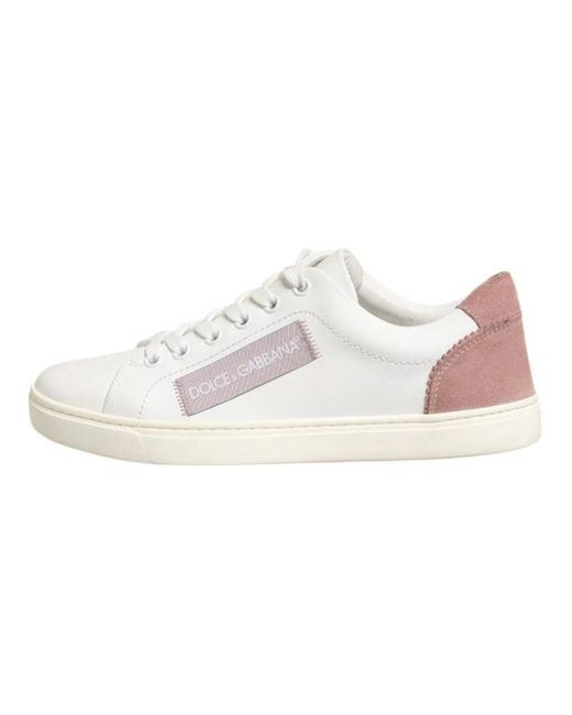 Dolce & Gabbana White Sneakers