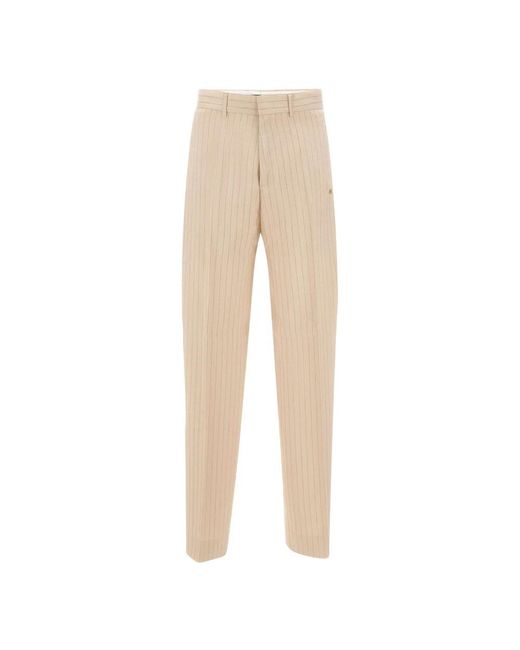 Amiri Natural Suit Trousers for men