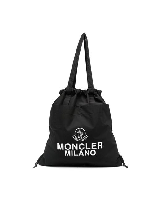 Moncler Black Tote Bags for men