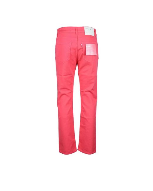 Department 5 Pink Bootcut Jeans